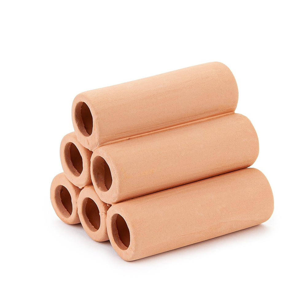 Ozdoba Ceramiczna Piramida z otworami 7cm